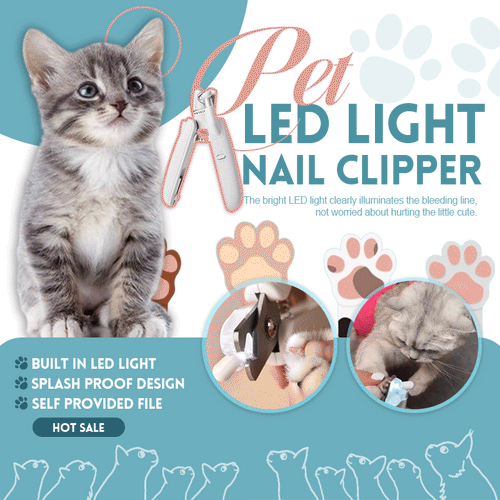 🐾Pet LED Light Nail Clipper