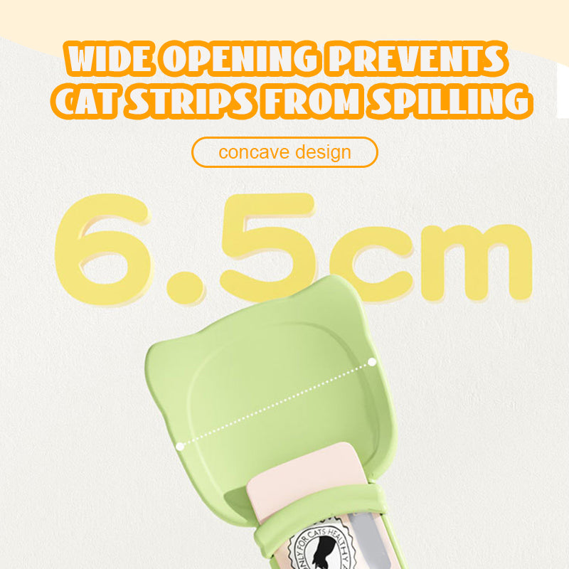๐พCat Strip Non-Dirty Hand Feeding Spoon