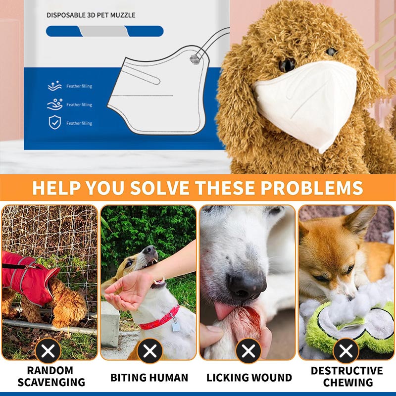 🐾Anti-Bite Anti-Barking Dog Disposable Mask