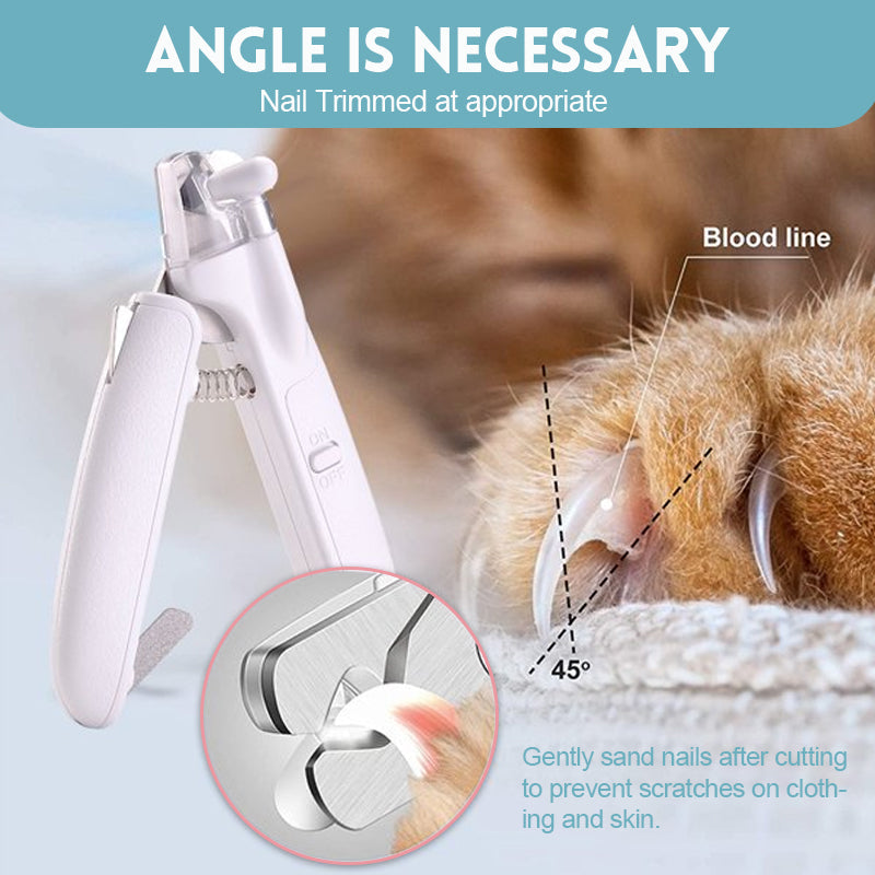🐾Pet LED Light Nail Clipper