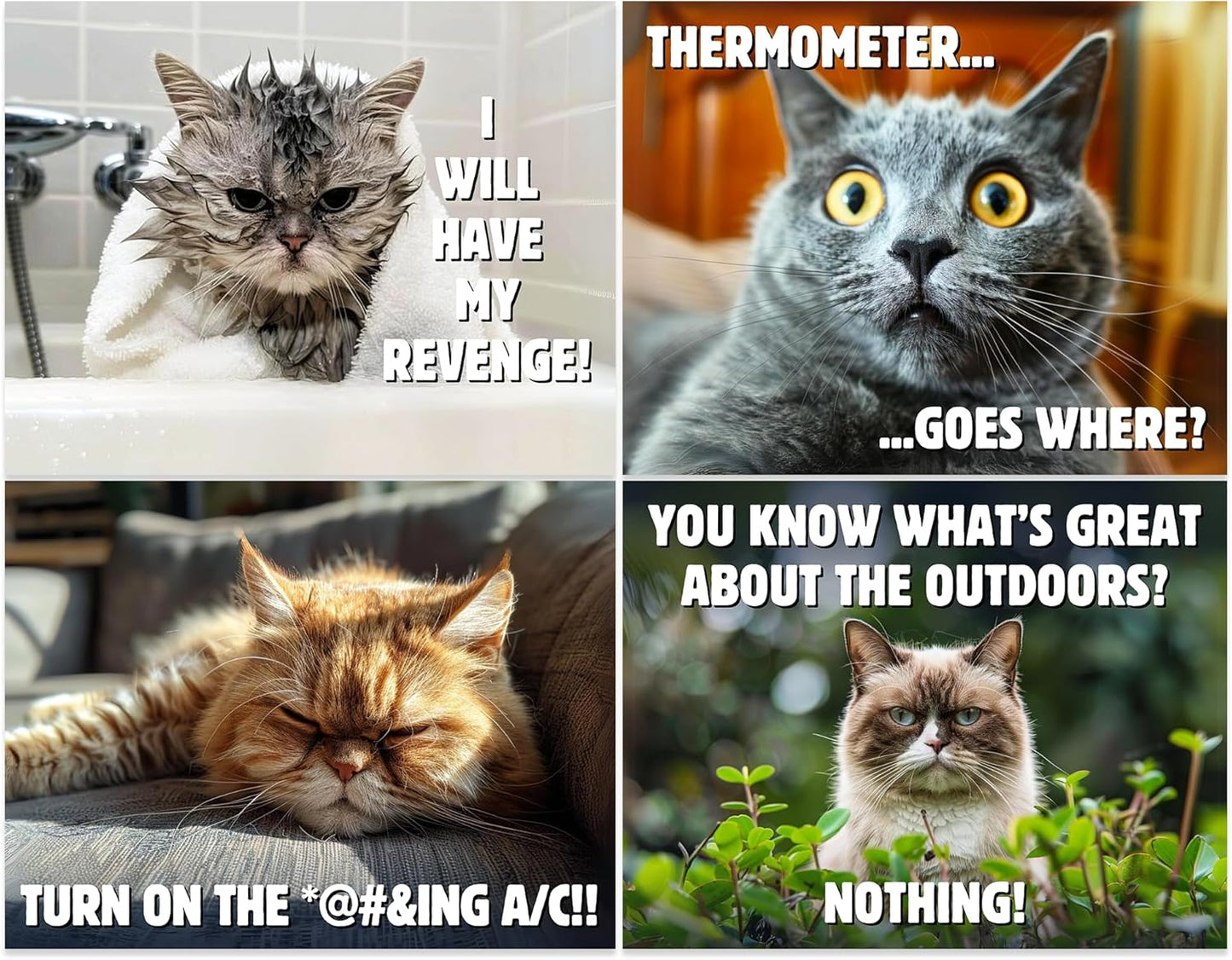 ๐พ2025 Peed-Off Cats Calendar - Funny Cat Themed Gifts For Cat Lovers