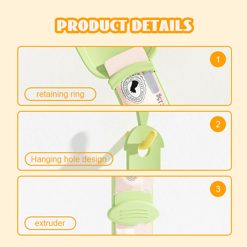 ๐พCat Strip Non-Dirty Hand Feeding Spoon