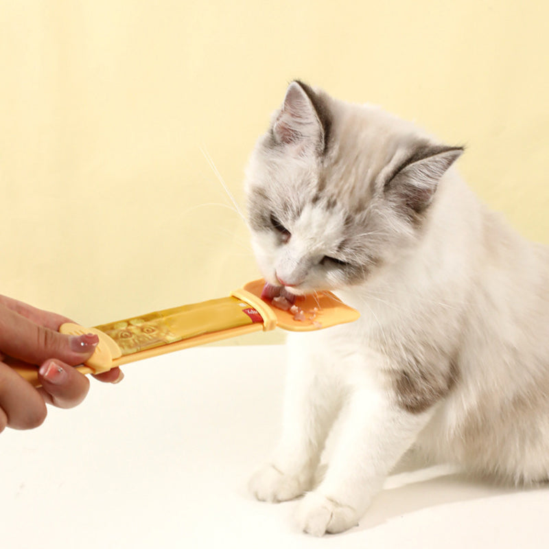 ๐พCat Strip Non-Dirty Hand Feeding Spoon