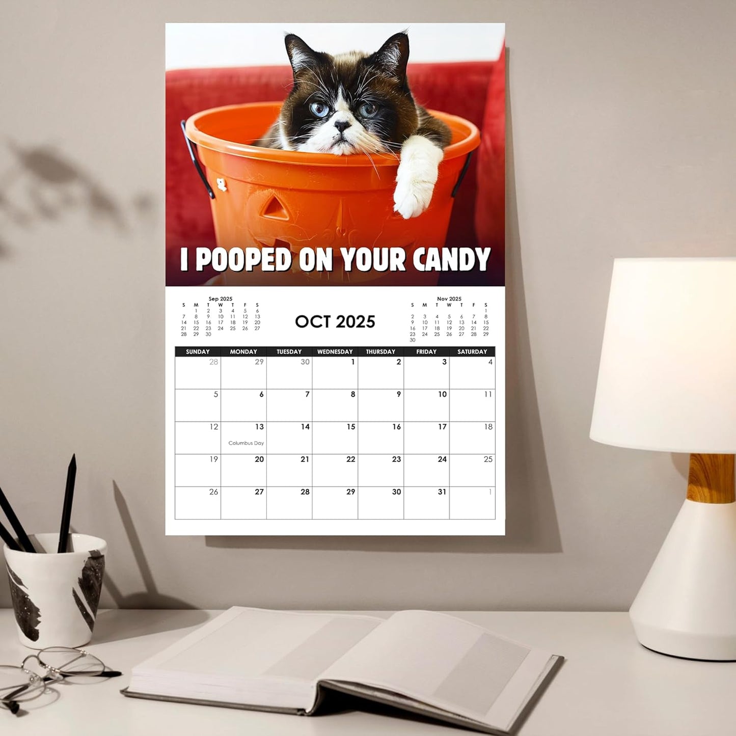 ๐พ2025 Peed-Off Cats Calendar - Funny Cat Themed Gifts For Cat Lovers