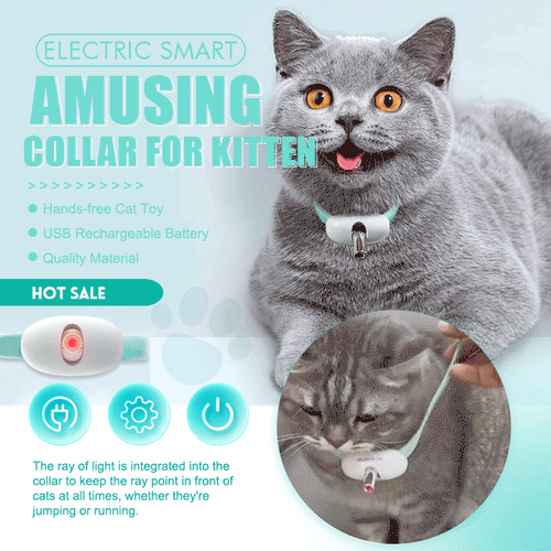 🐾Laser Collar Cat Teaser Toy