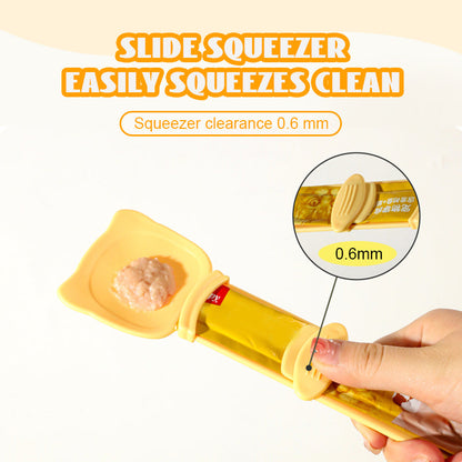 🐾Cat Strip Non-Dirty Hand Feeding Spoon