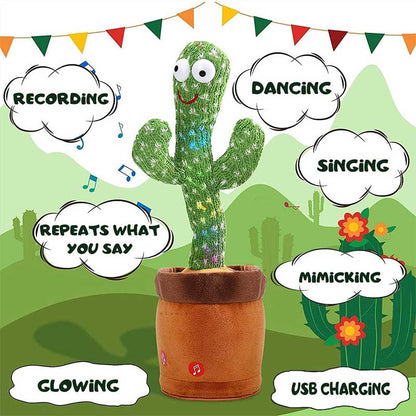 🐾Talking Cactus Pet Toy