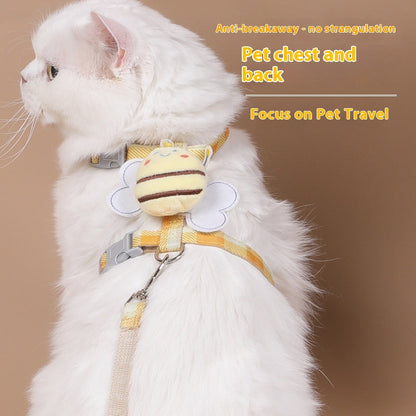 Cute cat harness