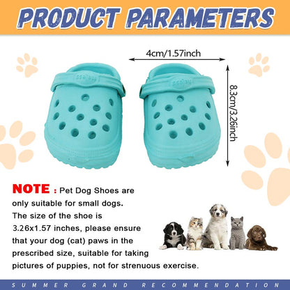 🐾Summer Dog Shoes with Rugged Anti-Slip Sole