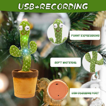 🐾Talking Cactus Pet Toy