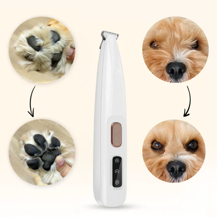 🔥2025 New Pet Paw Trimmer!The ceramic blade won't hurt them at all! -- Low Noise,Waterproof, Precision Grooming