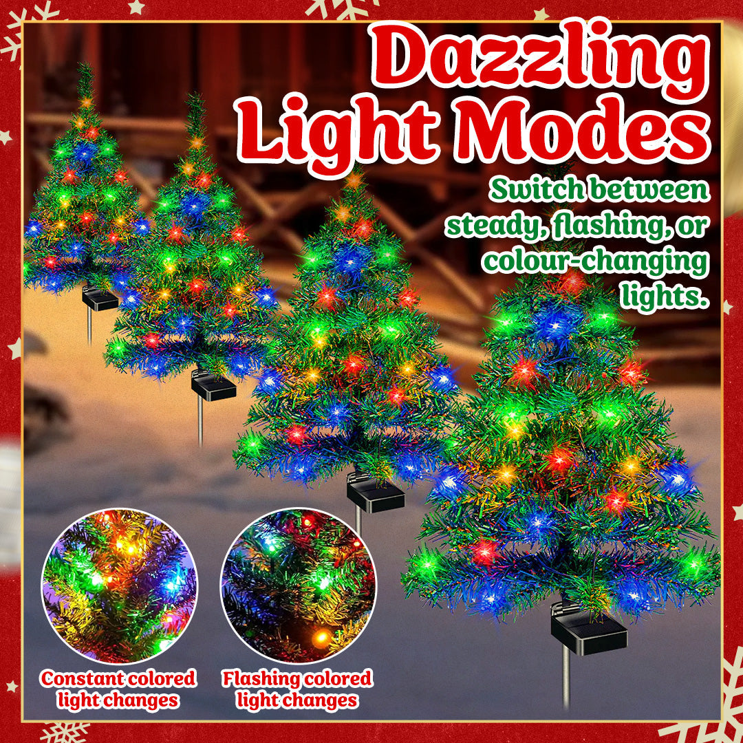 ✨Solar Christmas Tree Lights 🎄 Holiday Outdoor Decorations🌟