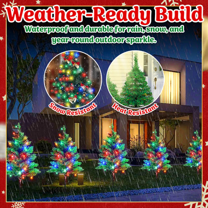 ✨Solar Christmas Tree Lights 🎄 Holiday Outdoor Decorations🌟