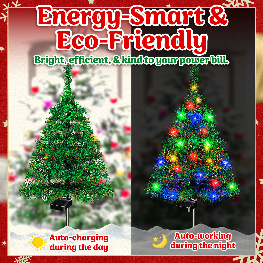 ✨Solar Christmas Tree Lights 🎄 Holiday Outdoor Decorations🌟