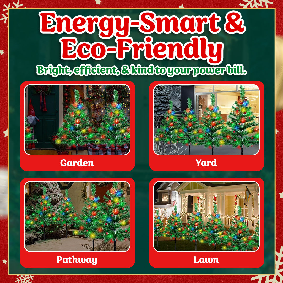 ✨Solar Christmas Tree Lights 🎄 Holiday Outdoor Decorations🌟