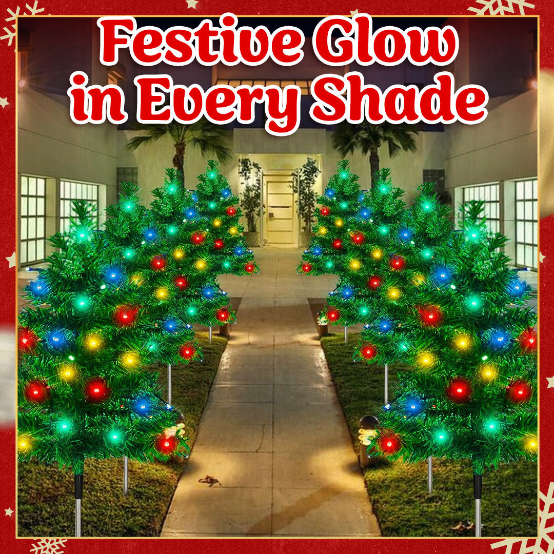 ✨Solar Christmas Tree Lights 🎄 Holiday Outdoor Decorations🌟
