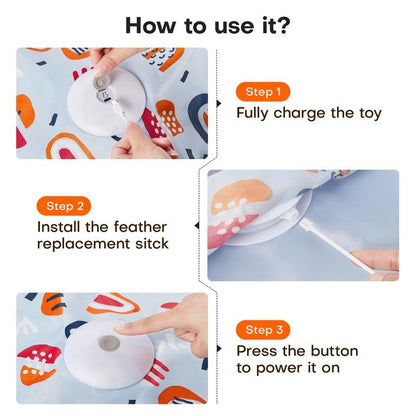 Smart Interactive Hide & Seek Cat Toy