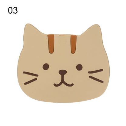 Cartoon Cat Silicone Coasters