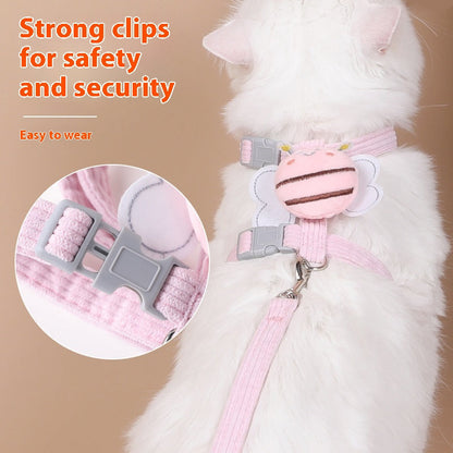 Cute cat harness